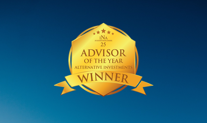 Tom Ruggie Named National Advisor of the Year for Alternative Investments
