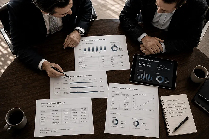 Executive Compensation Is a Wealth Management Problem, Not an HR Problem